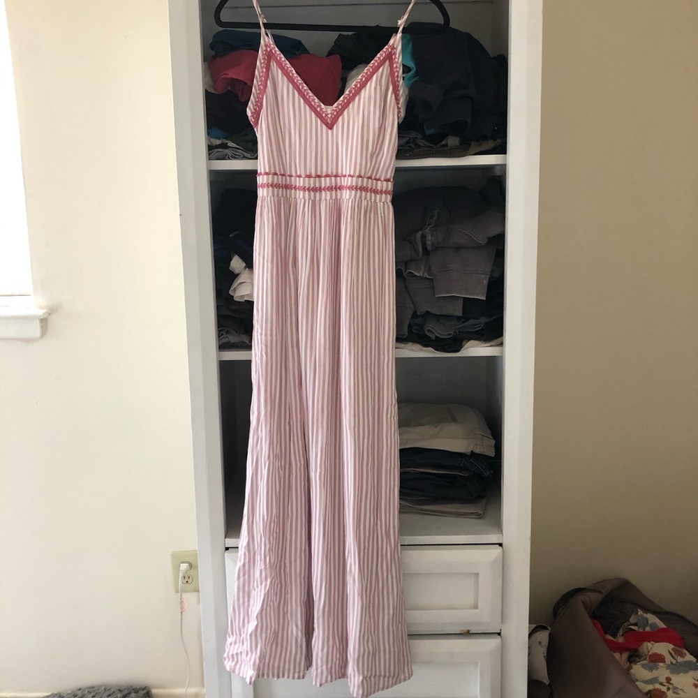 Light purple maxi dress